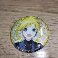 プロセカ　鏡音レン　あんスタグリッター缶バッジ