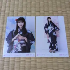 乃木坂46 生写真 遠藤さくら 浴衣 2020 3種コンプ - メルカリ