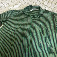 古着！The Villager 長袖シャツ サイズ12 ストライプ