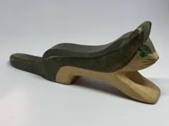 オストハイマー　猫　木製フィギュアのサムネイル