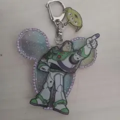 バズ・ライトイヤー ミッキー型ストラップ