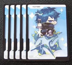 XrossStars プレイポイント 白雪レイド プロモ 5枚セット クロスタ