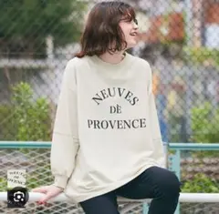 coca ミニ裏毛プリントスウェット ロンT