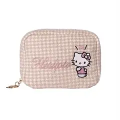 Herlipto Hello Kitty Tweed Mini Pouch