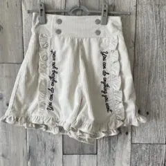 RICCARICCA ショートパン　コーデュロイ　　サイズ160