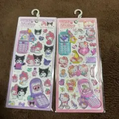 平成はっぴーフォン　マイメロ＆クロミ　ハローキティ　2セット
