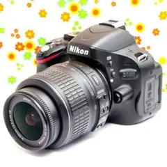 スマホに転送☆ ニコン Nikon D5100☆人気一眼レフ☆すぐ使えるセット