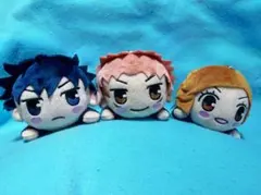 呪術廻戦 寝そべりぬいぐるみVol.1 虎杖悠仁 伏黒恵 釘崎野薔薇 3種セット