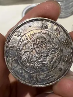 1899年 イギリス貿易銀 一ドル銀貨 古銭 - メルカリ