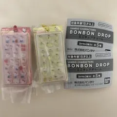 ボンボンドロップシールミニチュアチャーム　ポムポムプリン　ハローキティ