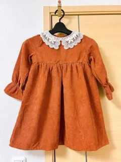 PAIR MANON ペアマノン コーデュロイ ワンピース　110cm