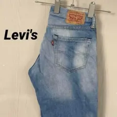 リーバイス511 デニム　ジーンズ　アイスブルー　古着　W30 L32のサムネイル