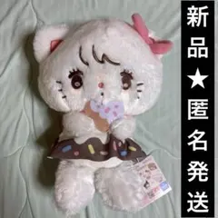 【新品】mikko×Sanrio ドーナツデザインBIGぬいぐるみ ムース
