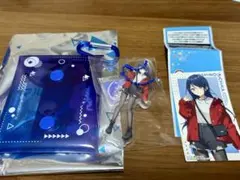 プロセカ　スシロー　コラボ　星乃一歌　マルチポーチ　ステッカー　アクスタ付