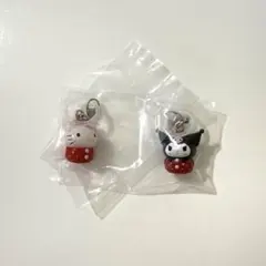サンリオキャラクターズ いちごめじるしアクセサリー　キティ　クロミ