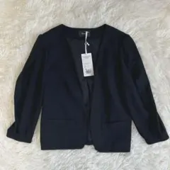 ✨新品タグ付き✨ダイアグラム レイヤードスリーブジャケット ブラック 36