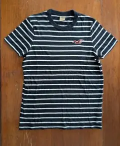 Hollister　ストライプ メンズTシャツ M