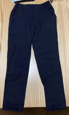 UNIQLO レディース アンクルパンツ ストライプ
