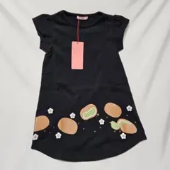 【新品】オジコ　4A　ワンピース　うぐいすパン　ブラック　タグ付き　OJICOのサムネイル