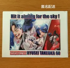 武岡龍世　クリアファイル　めちゃコミック　月間MVP　東京ヤクルトスワローズ