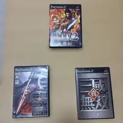 真・三國無双2本　戦国無双2猛将伝のセット