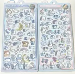 【正規品】ボンボンドロップシール♡わんわんボンボン＆みずいろボンボン♡オリジナル