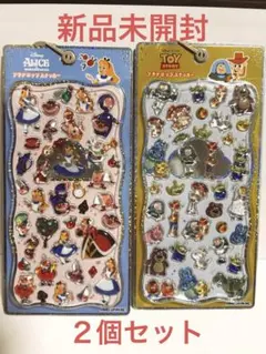 正規品 ディズニー プチドロップ ステッカー トイストーリー アリス 2種類