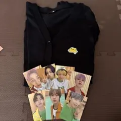 美品！BTS Butter 長袖カーディガン XL フォトカード付き