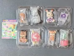 シルバニアファミリー 妖精の森 ラッコ　ショコラウサギ　シカ　リス