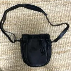 【即日発送可能です！】YOHJI YAMAMOTO 巾着ショルダーポーチのサムネイル