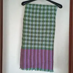 チェック柄ストール・ショール
