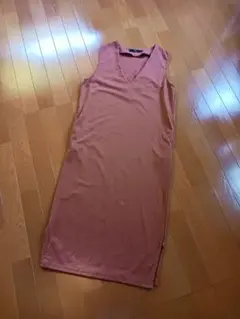 AZUL by moussy ノースリーブ 원피스 ブラウン