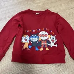 アンパンマン トレーナー 120 赤