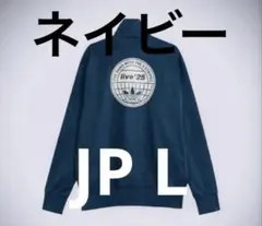 新品 L アディダス オアシス ツアー ファイヤーバード トラックトップ 紺