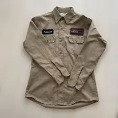 Sears ヴィンテージ ワークシャツ ベージュ Mサイズのサムネイル