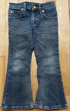 Lee リー キッズ デニムパンツ ブーツカット フレア 100cm ブルーのサムネイル