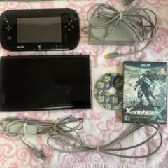 Wii U 本体 クロ おまけゲーム2本つき ほぼジャンク