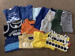 子供服 トップス まとめ売り100cm タンクトップ　Tシャツ　ハーフパンツ