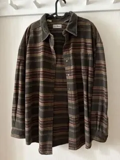 L.L.Bean ストライプシャツ X-Large