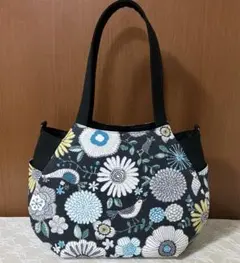 チューリップ型バッグ plants＆animalsキナリ ハンドメイド - メルカリ