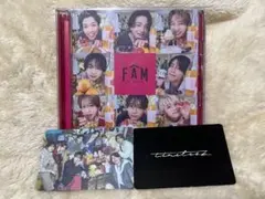 FAM CD & 特典カード2枚セット