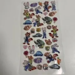 ズートピア　立体シールセット　ボンボンドロップ