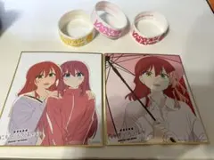 ぼっちざろっく！ 色紙 ラバーバンドセット