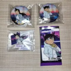 名探偵コナン セガラッキーくじ 毛利蘭 江戸川コナン ４点