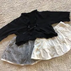【コムサイズム】８０センチ女の子3点セット