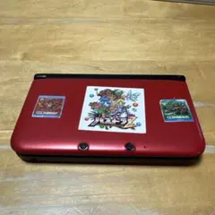 レッド ニンテンドー3DS LL 本体　液晶漏れあり 初期化済み
