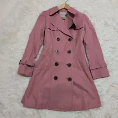 Apuweiser-riche トレンチコートピンク系（S）