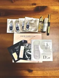 デパコスサンプルセット　美容液&化粧水&下地&ファンデーション&アイライナー