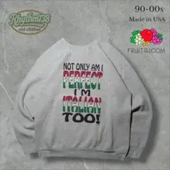 【人気 90s-00s USA製】FRUIT OF THE LOOM スウェット