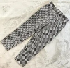 GEORGES RECH クロップドパンツ ギンガムチェック サイズ36 S